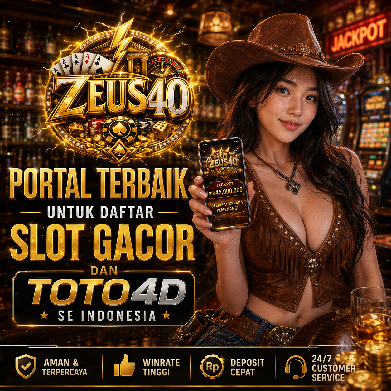 LOGIN ZEUS40